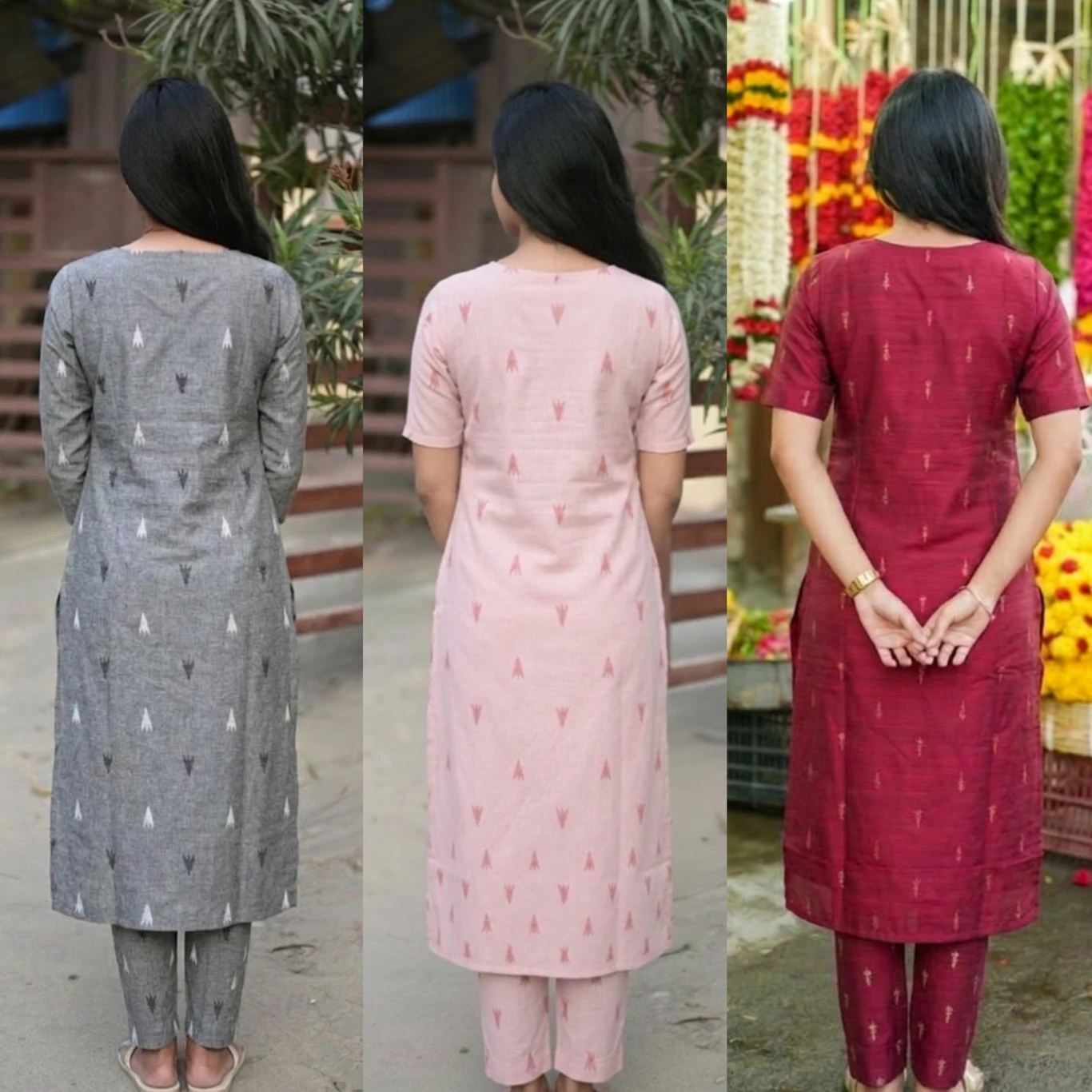 YAGNIK FASHION Women Cotton Blend Kurta Pant Set - Image 2