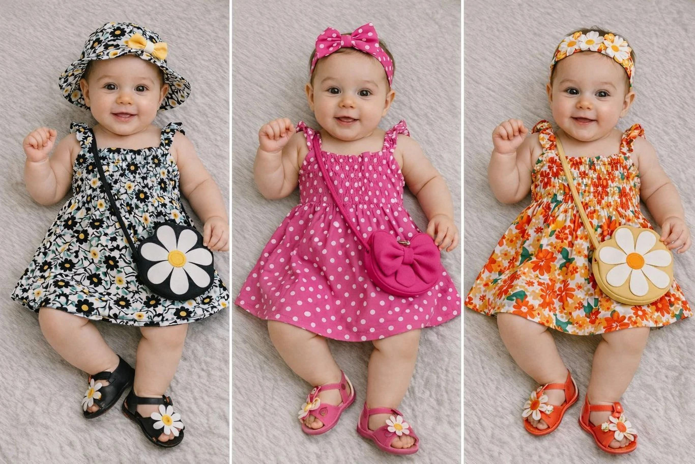 ZAM ZAM ENTERPRISES Baby Girls Above Knee Casual Dress Black,