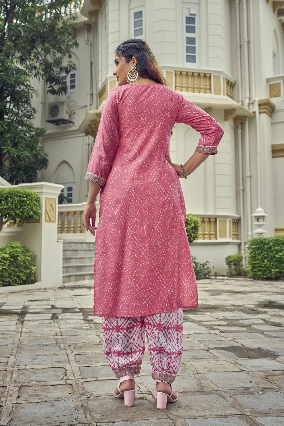 Kurti Pant Dupatta Set - Image 2