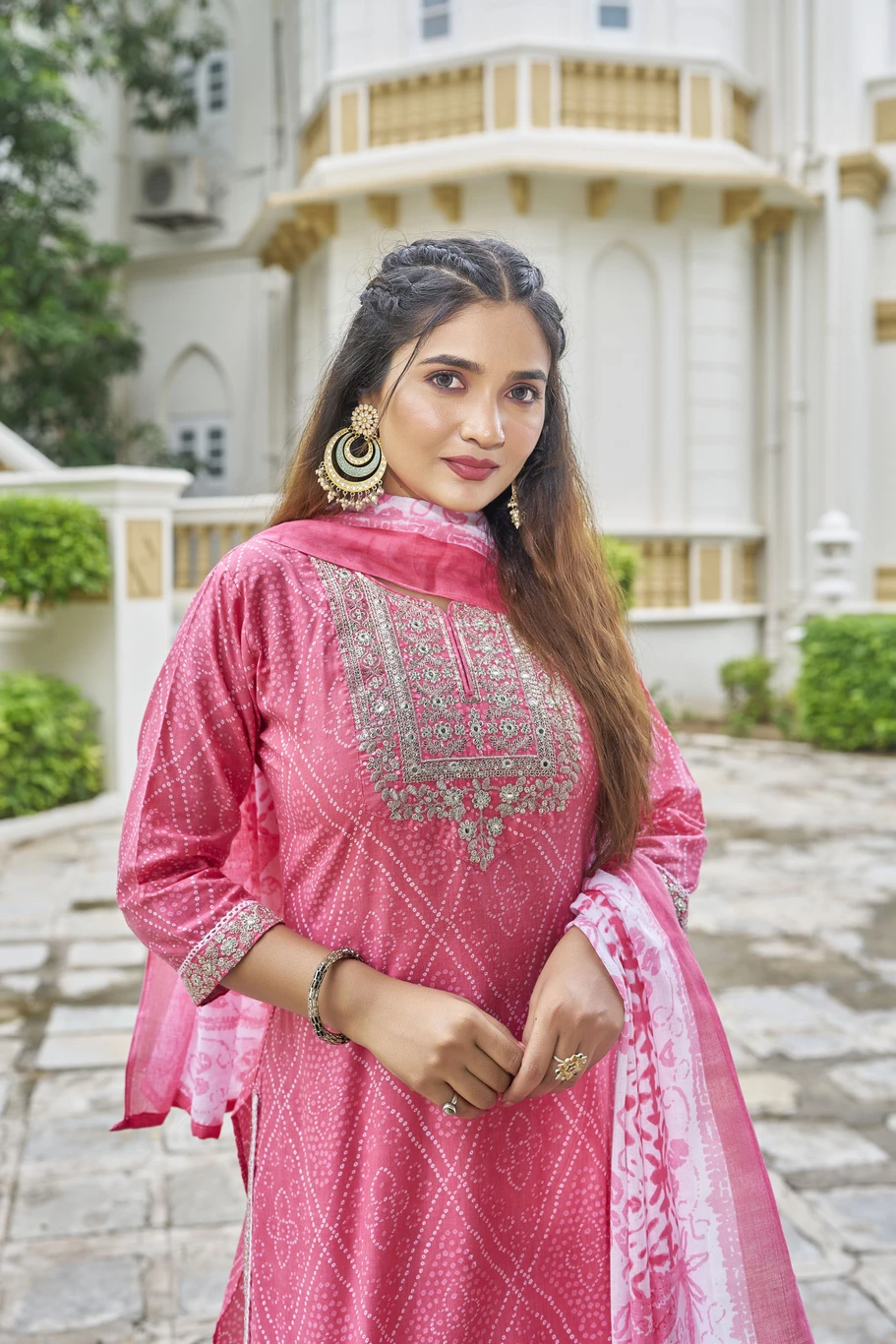 Kurti Pant Dupatta Set - Image 3