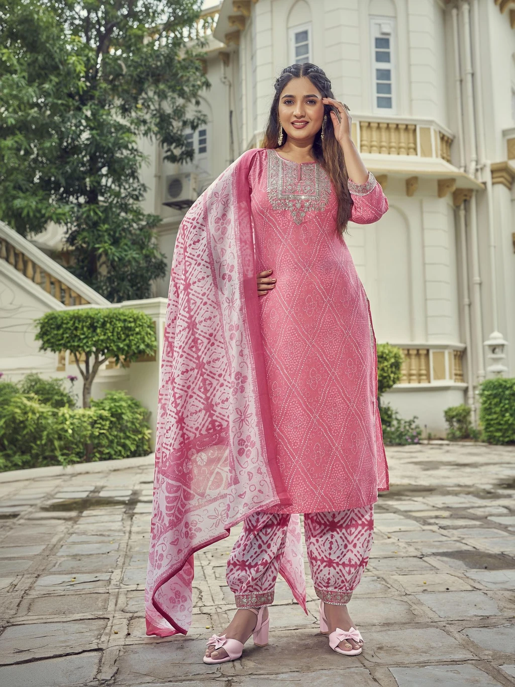 Kurti Pant Dupatta Set